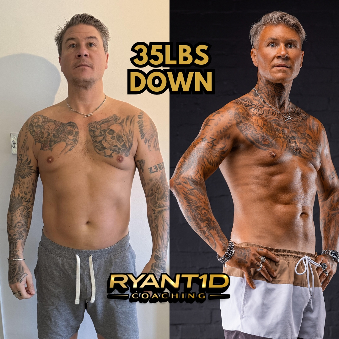 Neil — 35lbs down with RyanT1D Coaching