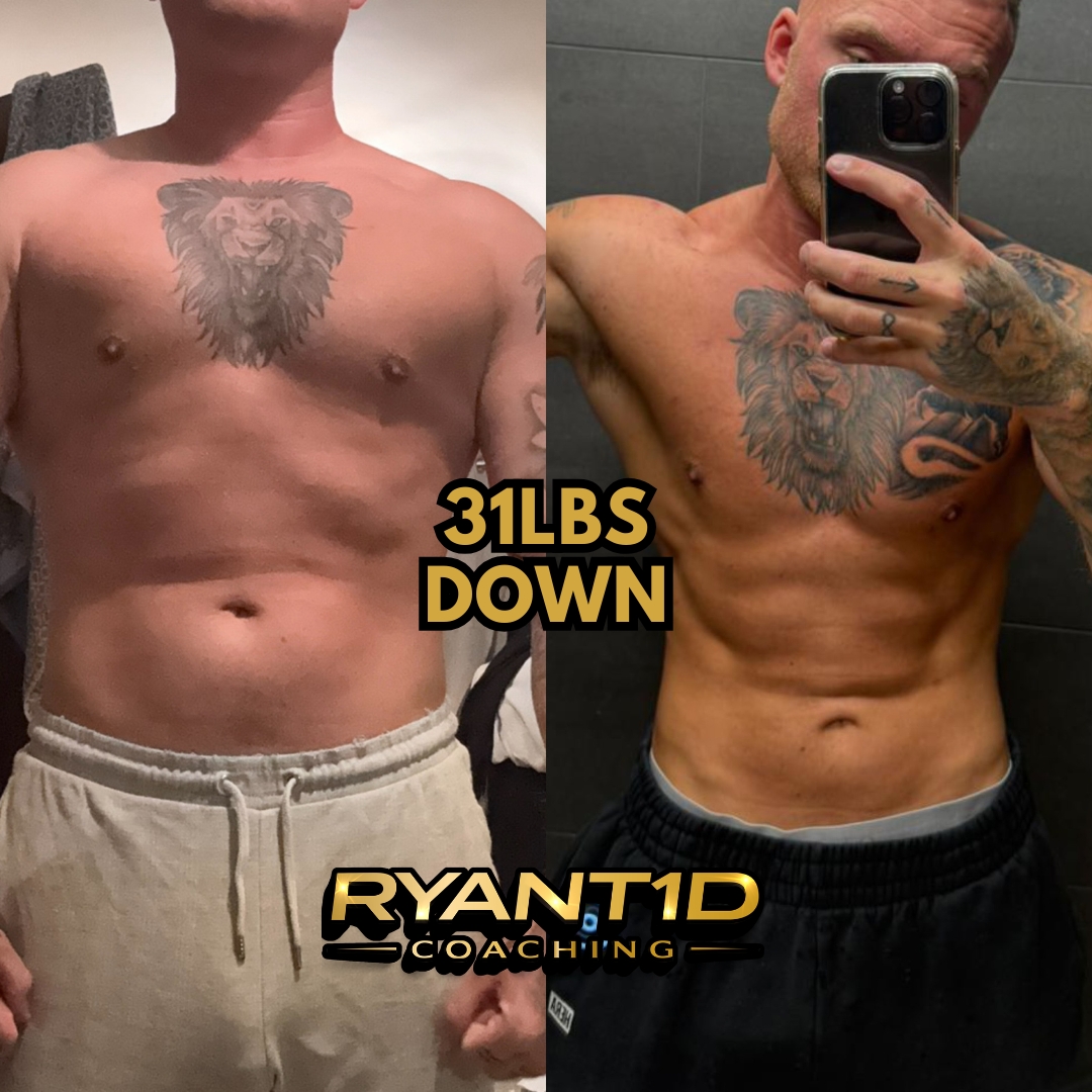 31lbs down with RyanT1D Coaching