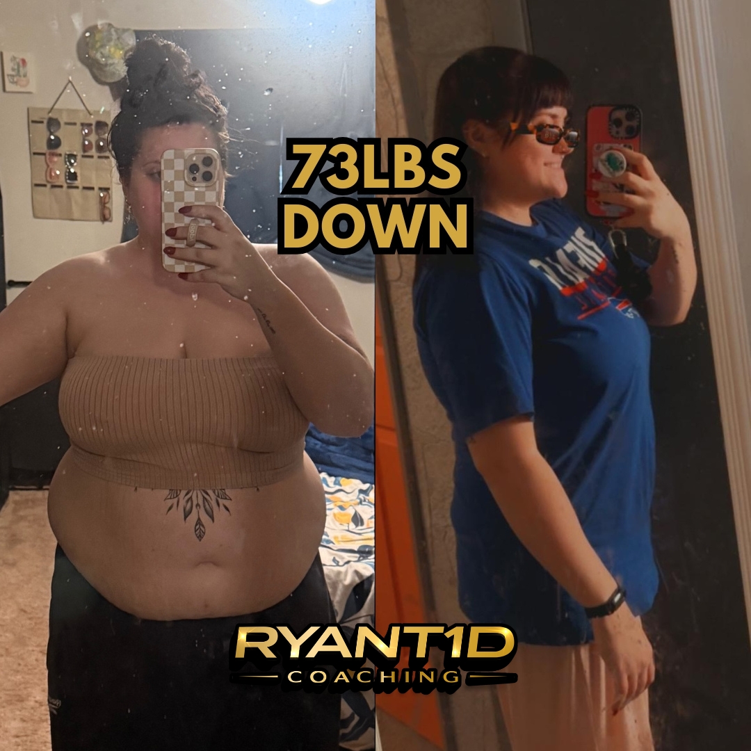 Rebecca — 73lbs down with RyanT1D Coaching