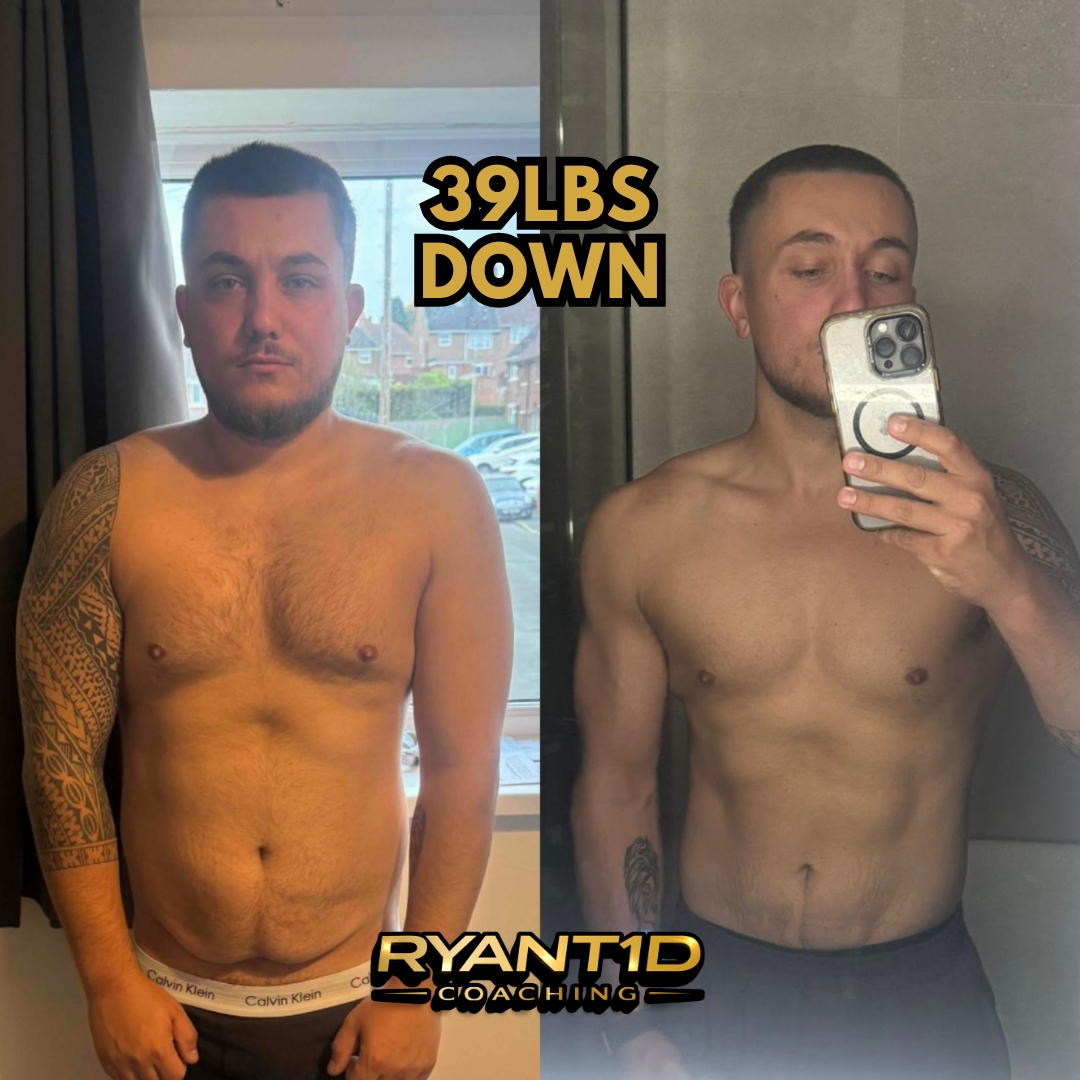 39lbs down with RyanT1D Coaching